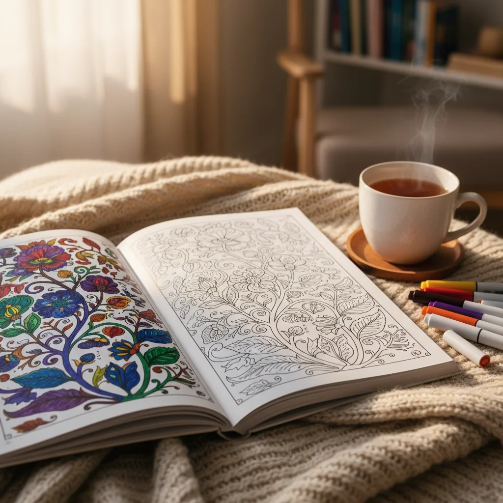 Adult Coloring Book Pages