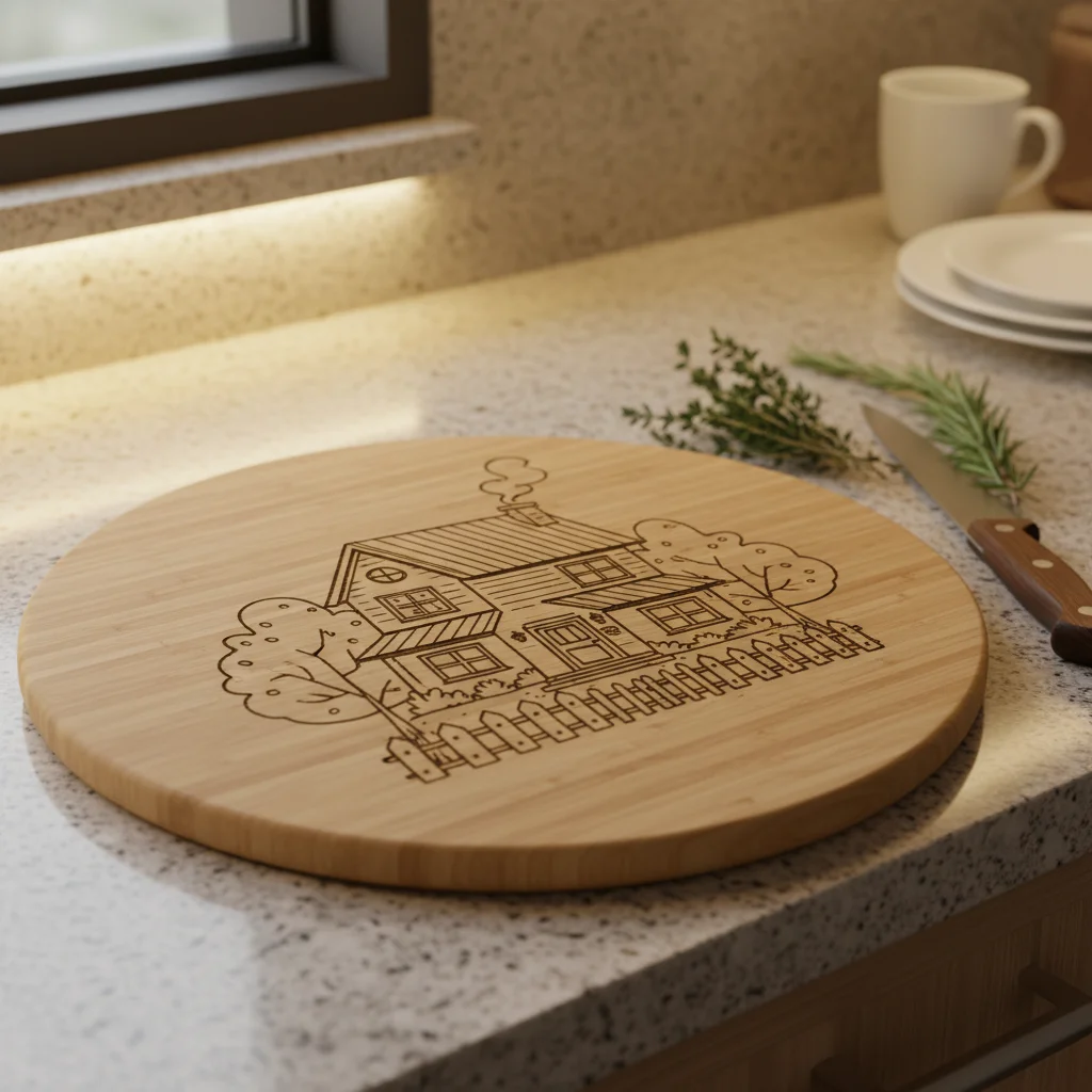 Laser Engraved Cutting Board