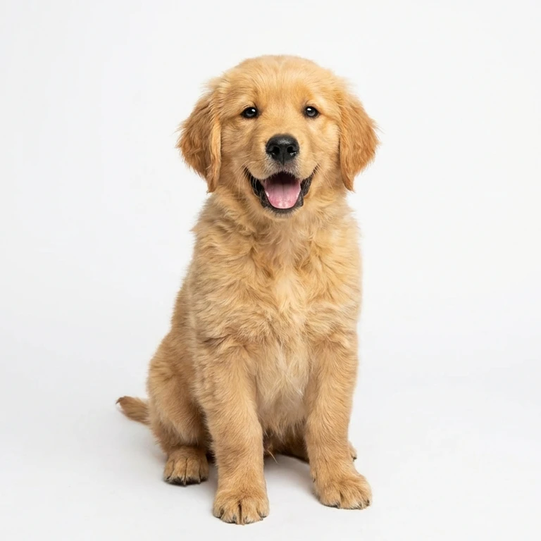 Photo of a golden retriever